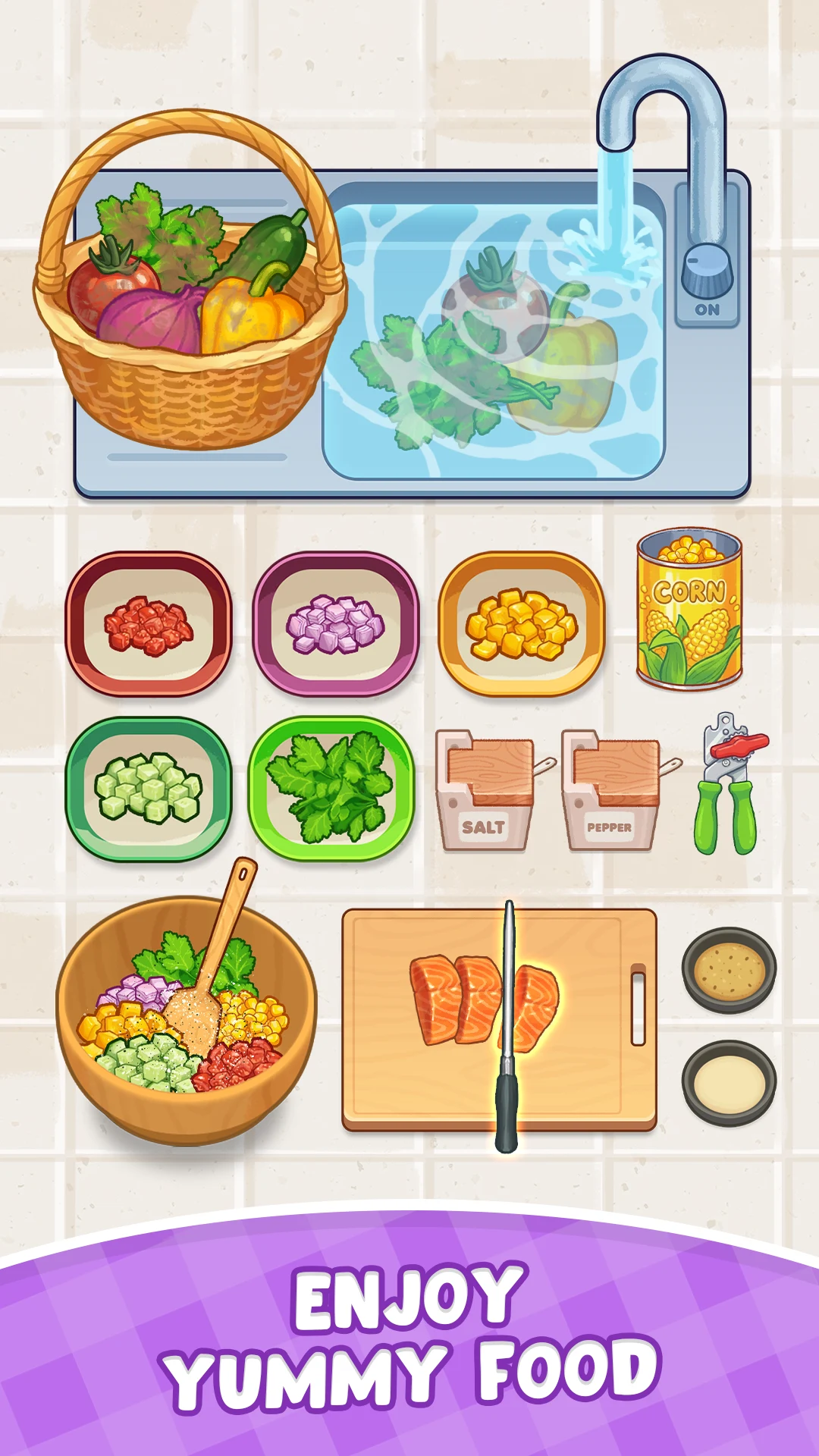 Cooking Cozy: Yummy Dishes screenshot